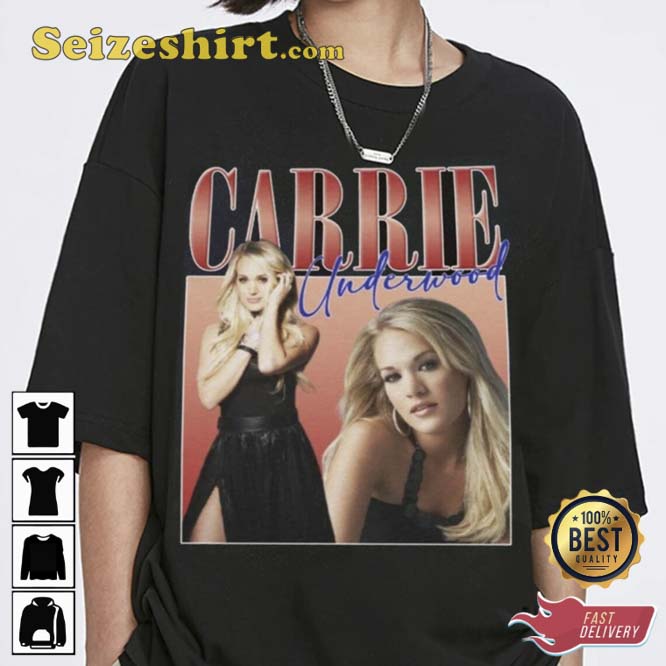 Carrie Underwood American Idol Singer Unisex T-shirt For Fans Carrie Underwood American Idol Singer Unisex T-shirt For Fans