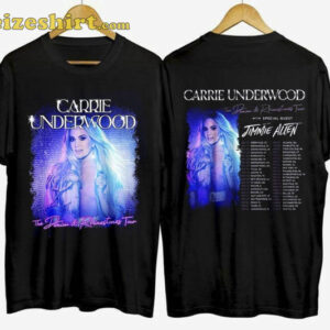 Carrie Underwood Denim and Rhinestones Tour 2026 Double Sided T-Shirt