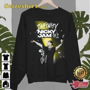 Nicky Jam The Voice Of Latin Urban Music Tour T-Shirt