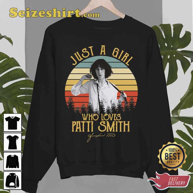 Just A Girl Who Loves Patti Smith Unisex T-Shirt Just A Girl Who Loves Patti Smith Unisex T-Shirt