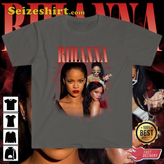 Rihanna Singer Badgirl Riri Gift For Fan Music Concert T-Shirt Rihanna Singer Badgirl Riri Gift For Fan Music Concert T-Shirt