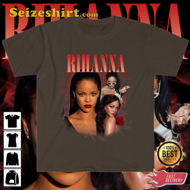 Rihanna Singer Badgirl Riri Gift For Fan Music Concert T-Shirt Rihanna Singer Badgirl Riri Gift For Fan Music Concert T-Shirt