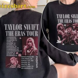 The Eras Tour Taylor Swiftie Eras Music Concert 2026 Tour Date Shirt