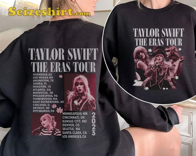 The Eras Tour Taylor Swiftie Eras Music Concert 2026 Tour Date Shirt The Eras Tour Taylor Swiftie Eras Music Concert 2026 Tour Date Shirt