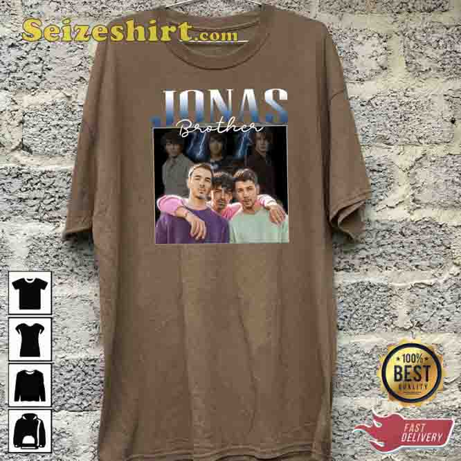 Jonas Brothers Pop Rock Nick Joel Kevin Gift For Fan T-Shirt Jonas Brothers Pop Rock Nick Joel Kevin Gift For Fan T-Shirt