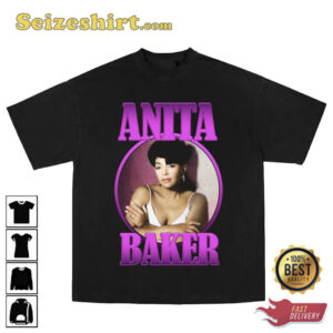 Anita Baker Caught Up In The Rapture The Songstress Tour T-Shirt