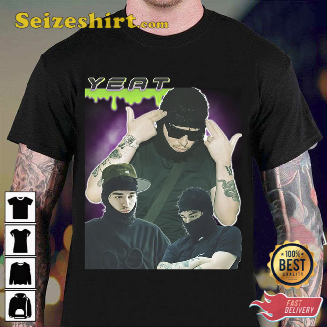 Yeat Style Unisex T-Shirt Gift For Fan Yeat Style Unisex T-Shirt Gift For Fan