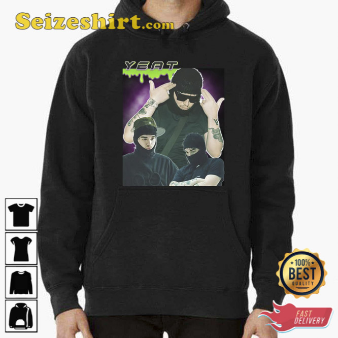 Yeat Style Unisex T-Shirt Gift For Fan Yeat Style Unisex T-Shirt Gift For Fan