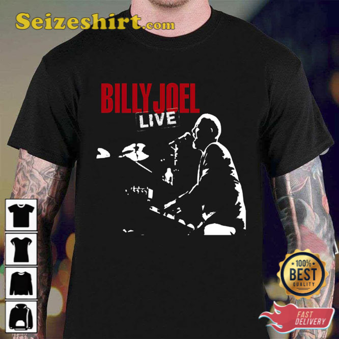 Billy Joel Musician Legendary Men Piano Unisex T-Shirt Billy Joel Musician Legendary Men Piano Unisex T-Shirt