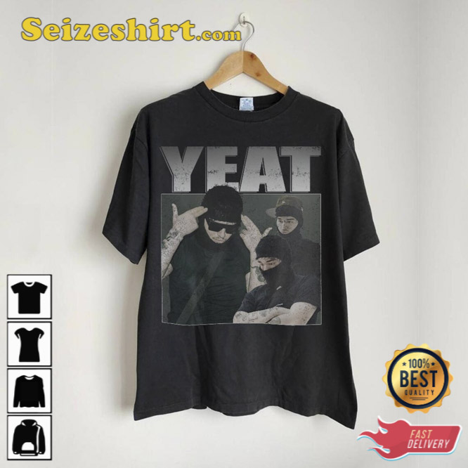 Yeat Streetwear Hip Hop 90s Shirt Gift For Fan Yeat Streetwear Hip Hop 90s Shirt Gift For Fan