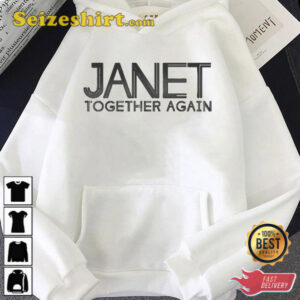 Together Again Janet Jackson Tour Unisex T-Shirt 1 Together Again Janet Jackson Tour Unisex T Shirt 2.jpg