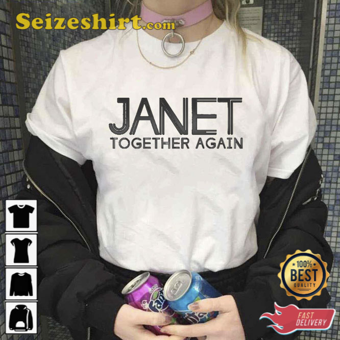 Together Again Janet Jackson Tour Unisex T-Shirt Together Again Janet Jackson Tour Unisex T-Shirt