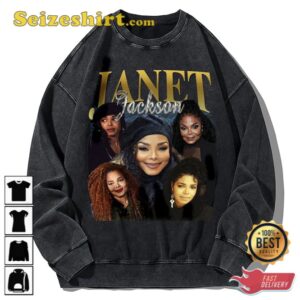 Janet Jackson Vintage Washed T Shirt Gift For Fan 4.jpg