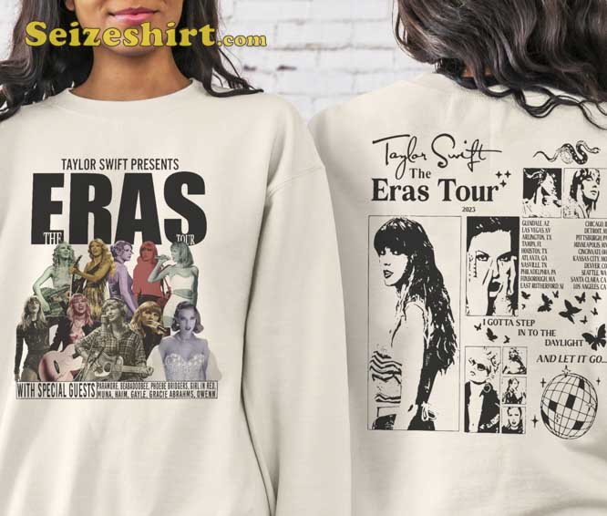 The Eras TS Taylor Signature 2026 Music Tour With Special Guests T-Shirt The Eras TS Taylor Signature 2026 Music Tour With Special Guests T-Shirt
