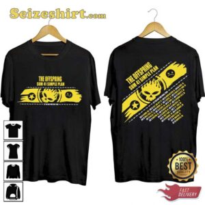 The Offspring Sum41 Simple Plan Let The Bad Times Roll Tour 2026 Shirt