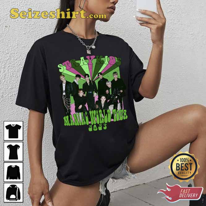 Stray Kids Maniac World Tour 2026 Flexi Gift for STAY T-Shirt Stray Kids Maniac World Tour 2026 Flexi Gift for STAY T-Shirt