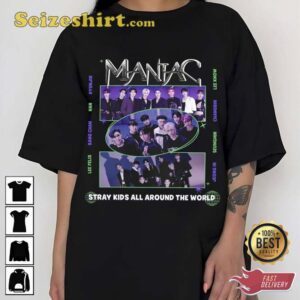 Stray Kids 2nd World Tour Maniac 2026 The Sound Unisex T-Shirt