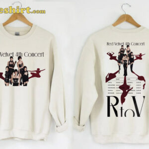 Red Velvet 4th Concert 2026 World Tour Shirt