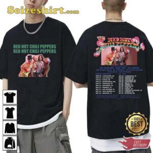 Red Hot Chili Peppers The Strokes Tour 2026 Tee Shirt