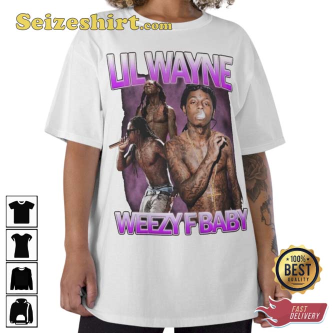 Lil Wayne Weezy F Baby Unisex Tee Shirt Design Lil Wayne Weezy F Baby Unisex Tee Shirt Design