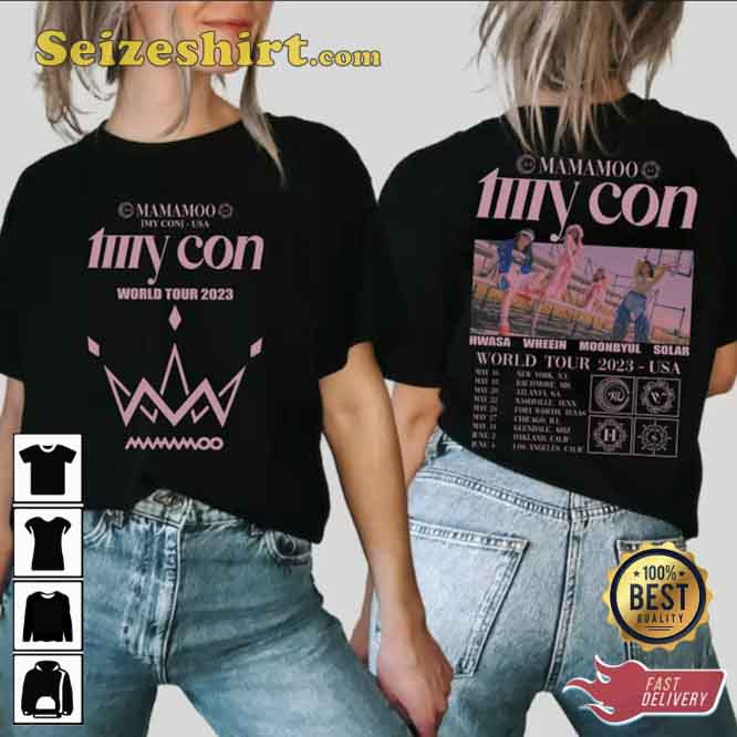 Mamamoo My Con Tour State Farm Arena Shirt Mamamoo My Con Tour State Farm Arena Shirt