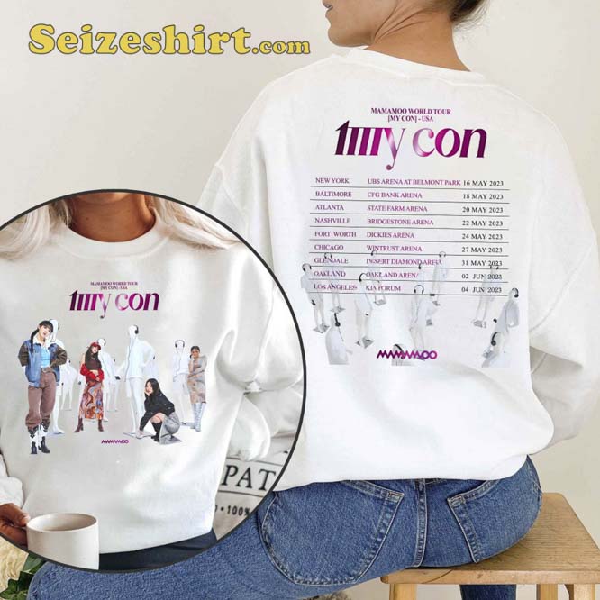 Mamamoo 2026 My Con Tour UBS Arena At Belmont Park Shirt Mamamoo 2026 My Con Tour UBS Arena At Belmont Park Shirt