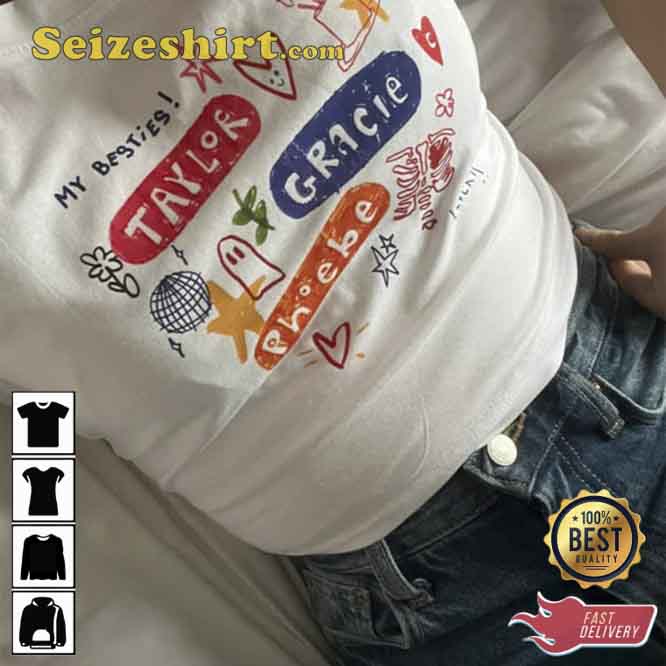 Vintage Taylor Phoebe And Gracie T-shirt Oversize Vintage Taylor Phoebe And Gracie T-shirt Oversize