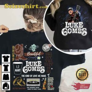 Luke Combs 2026 World Tour T-Shirt 2 Side1