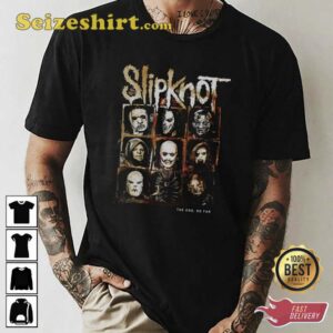 Vintage Slipknot Evolution Through The Year 2026 Tour T-shirt