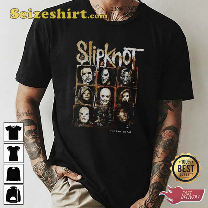 Vintage Slipknot Evolution Through The Year 2026 Tour T-shirt Vintage Slipknot Evolution Through The Year 2026 Tour T-shirt