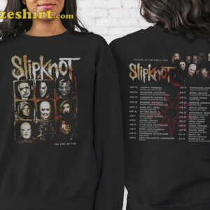 Vintage Slipknot Evolution Through The Year 2026 Tour T-shirt 2 Vintage Slipknot 2023 Tour T shirt1.jpg