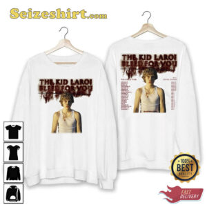 Vintage The Kid Laroi Bleed For You 2026 Tour Shirt