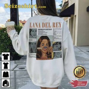 Happiness Is A Butterfly Lana Del Rey Albums Unisex T Shirt1.jpg