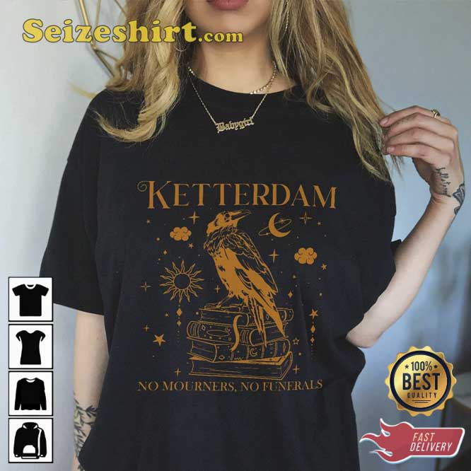 Ketterdam Crow Club Unisex Graphic T Shirt Ketterdam Crow Club Unisex Graphic T Shirt
