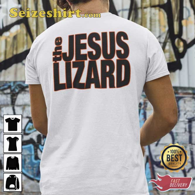 Vintage Jesus Lizard Printed 2 Slides Graphic Shirt Vintage Jesus Lizard Printed 2 Slides Graphic Shirt