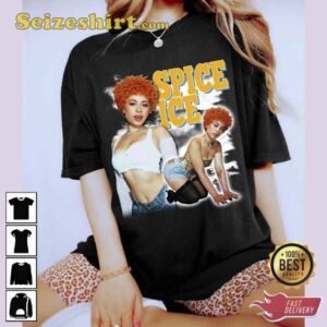 Vintage Ice Spice Graphic Unisex Tee Shirt