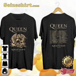 The Rhapsody Tour Queen Adam Lambert Music 2026 T-Shirt
