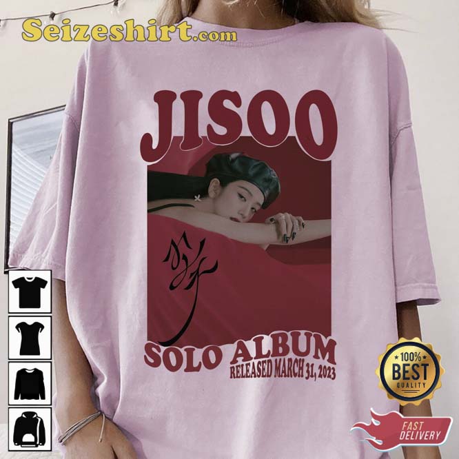 Jisoo Flower Blackpink World Tour Shirt Jisoo Flower Blackpink World Tour Shirt