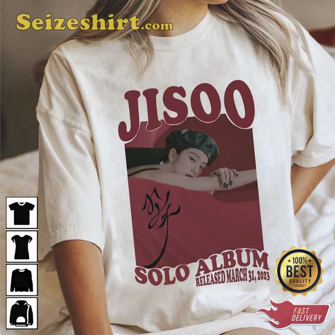 Jisoo Flower Blackpink World Tour Shirt Jisoo Flower Blackpink World Tour Shirt