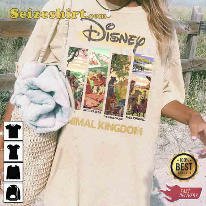 Vintage Disney Animal Kingdom Safari Mode Tee Shirt Vintage Disney Animal Kingdom Safari Mode Tee Shirt