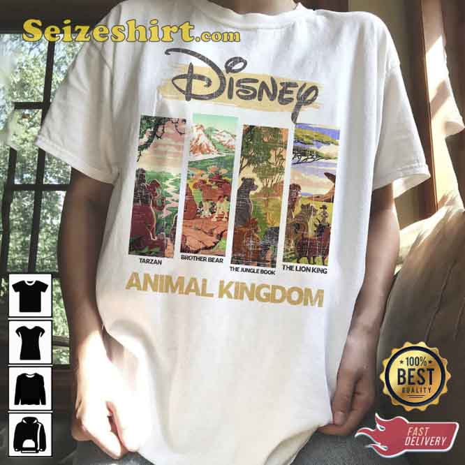 Vintage Disney Animal Kingdom Safari Mode Tee Shirt Vintage Disney Animal Kingdom Safari Mode Tee Shirt