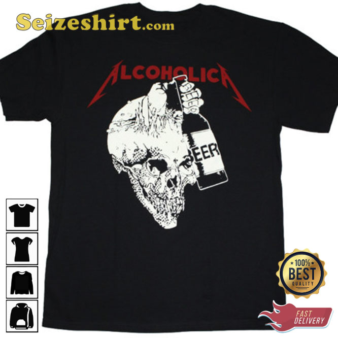 Vintage Metallica For All Alcoholica Shirt Vintage Metallica For All Alcoholica Shirt