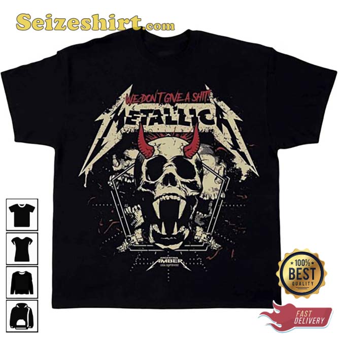 Vintage Band Tour Metallica T-Shirt Vintage Band Tour Metallica T-Shirt