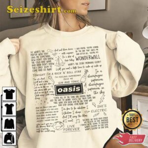 Oasis Lyric Album Song Music T Shirt 2.jpg