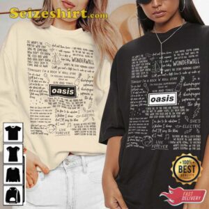 Oasis Lyric Album Song Music T Shirt 1.jpg