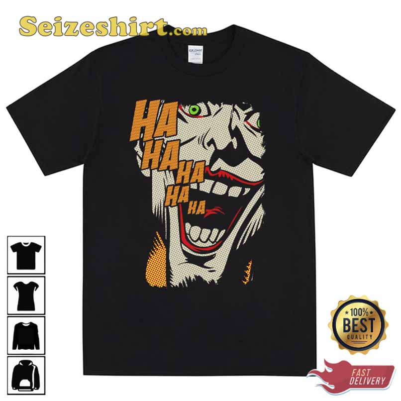 Joker Risa Iconic Laughing Unisex T-Shirt Joker Risa Iconic Laughing Unisex T-Shirt