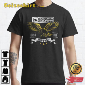 3 Doors Band Lover Down Tour Classic T-Shirt Gift For Fan