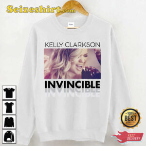 Kelly Clarkson Invincible American Tour 2020 Unisex T-Shirt 1 Kelly Clarkson Invincible American Tour 2020 Unisex T Shirt 3.jpg