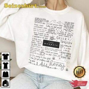 The Wizard of Oz Doodle Art Lyric Album Song Music T-Shirt 3 The Wombats Lyric Album Song Music T Shirt 4.jpg