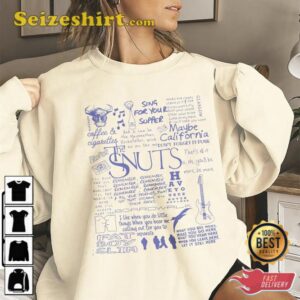 The Snuts Doodle Art Lyric Album Song Music T-Shirt 2 The Snuts Doodle Art Lyric Album Song Music T Shirt 2.jpg